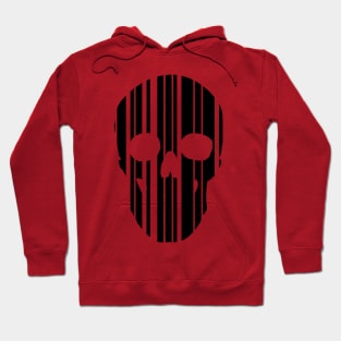 Barcode Skull Hoodie